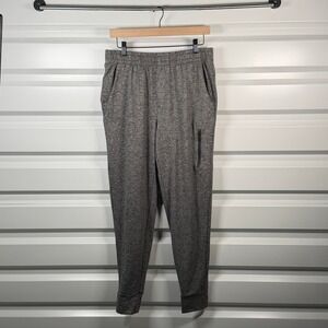 FLX Mens Gray Space Dye Joggers Athletic Training Pants Medium RN73277